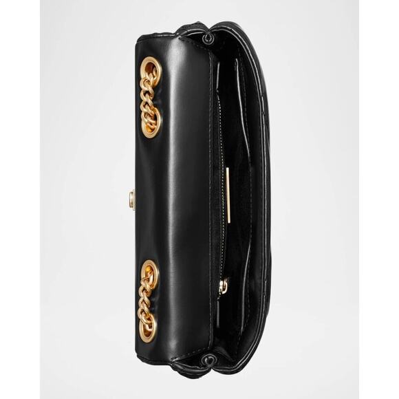 Tory Burch Kira Diamond Quilt Pave Concertible Shoulder Dust Bag OS NWT - Picture 13 of 13